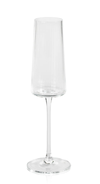 Fluted Textured Champagne Flute