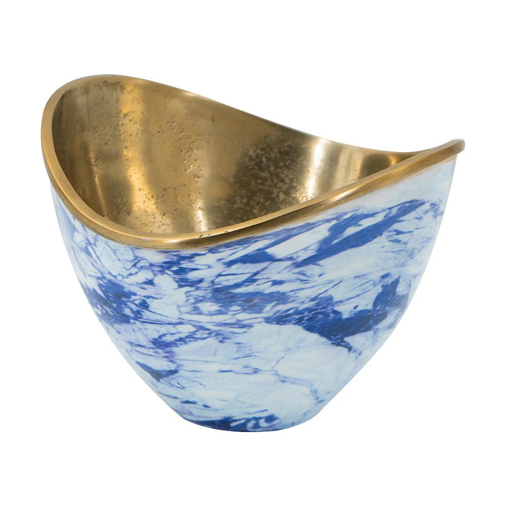 Blue Marble Bowl - Large
