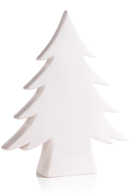 Teton Ceramic Tree- White