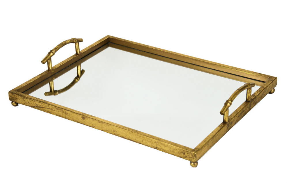 Gold Mirrored Tray