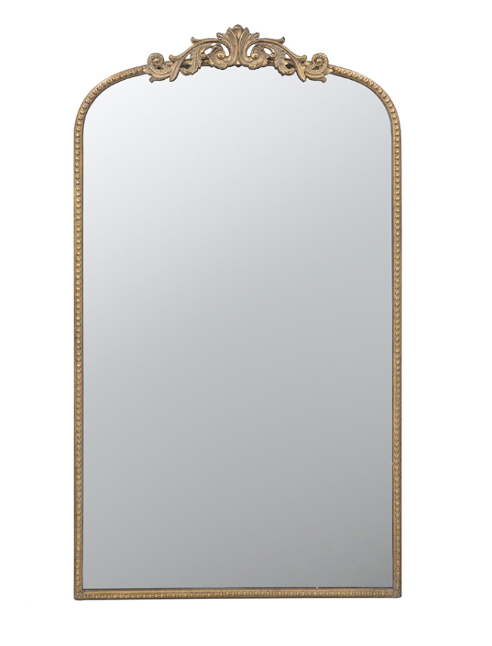 Gold Arched Mirror- Small 38 x 22.8