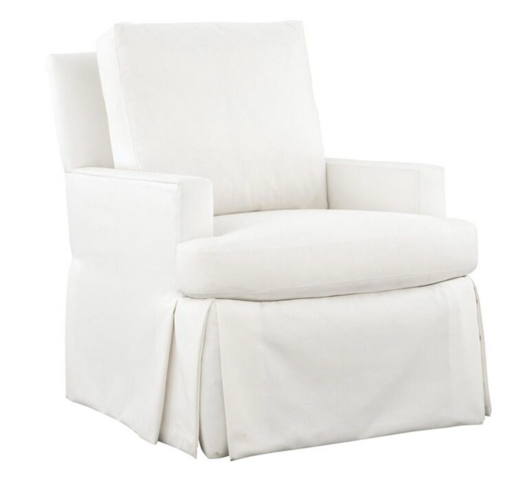 Avondale Falls Swivel Chair- Linea Sky