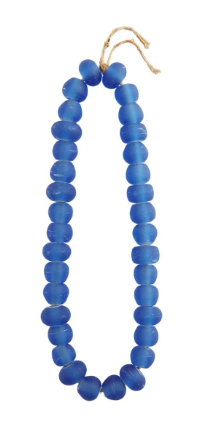 Blue Glass Beads