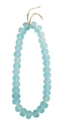 Light Blue Glass Beads