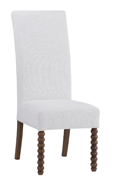 Assembled Classic Parsons Chair III (Cotton Boll)