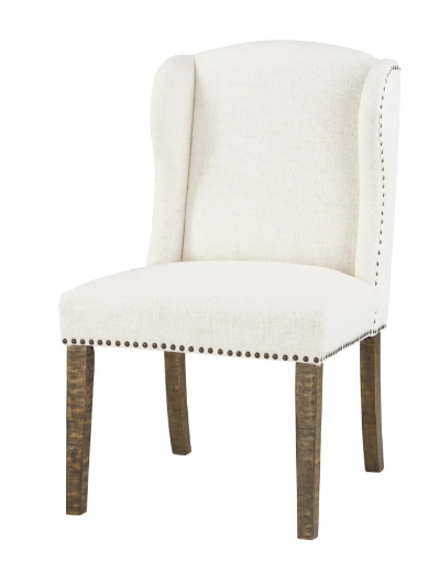 Savannah Dining Chair-Cotton Boll